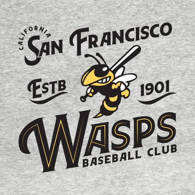 San Francisco Wasps by MindsparkCreative